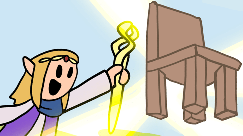 Zelda builds an&nbsp;Ikea
