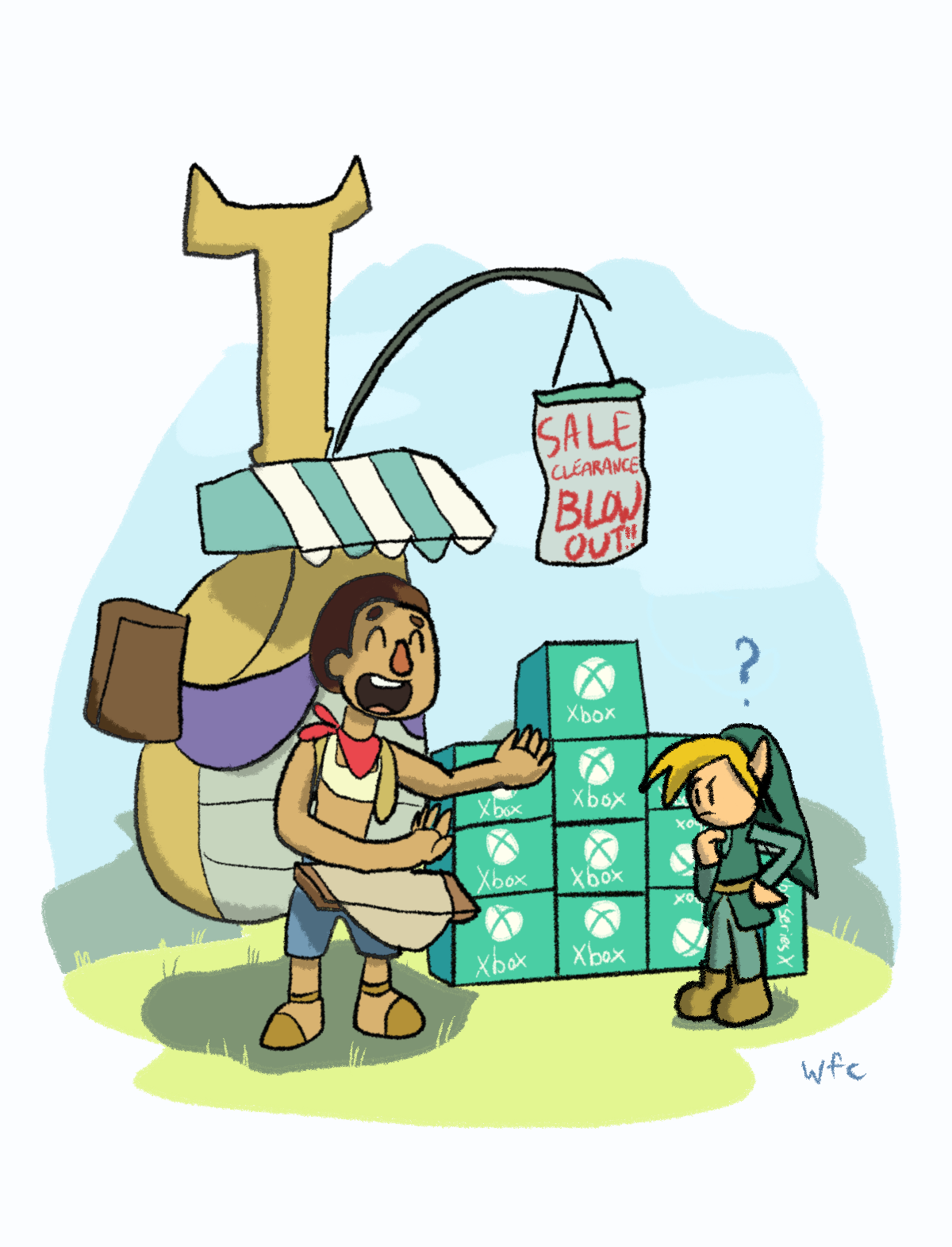 Linktober #16 –&nbsp;Merchant