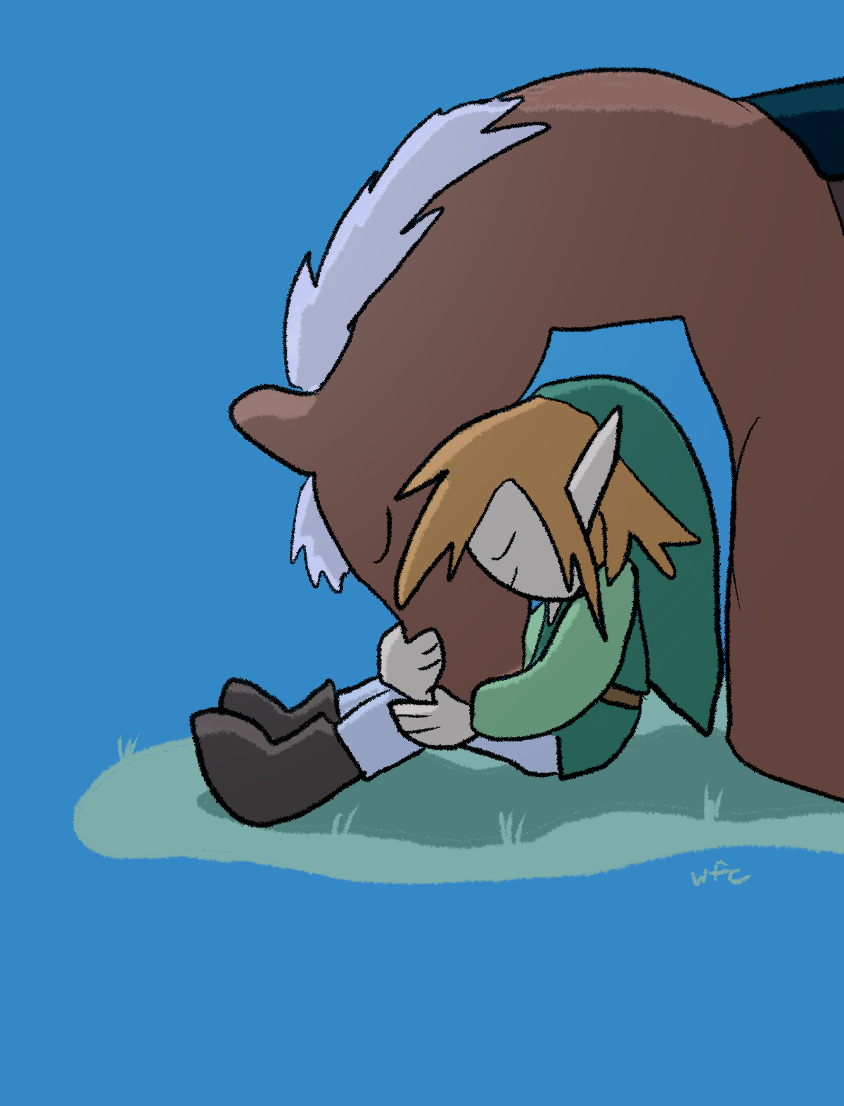 Linktober #29 – Link +&nbsp;Epona