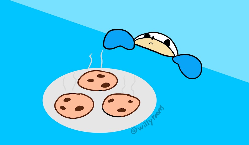 Baby Sonic gets a&nbsp;cookie
